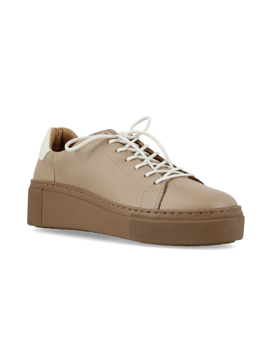 Sneaker Adelaida Beige Mix
