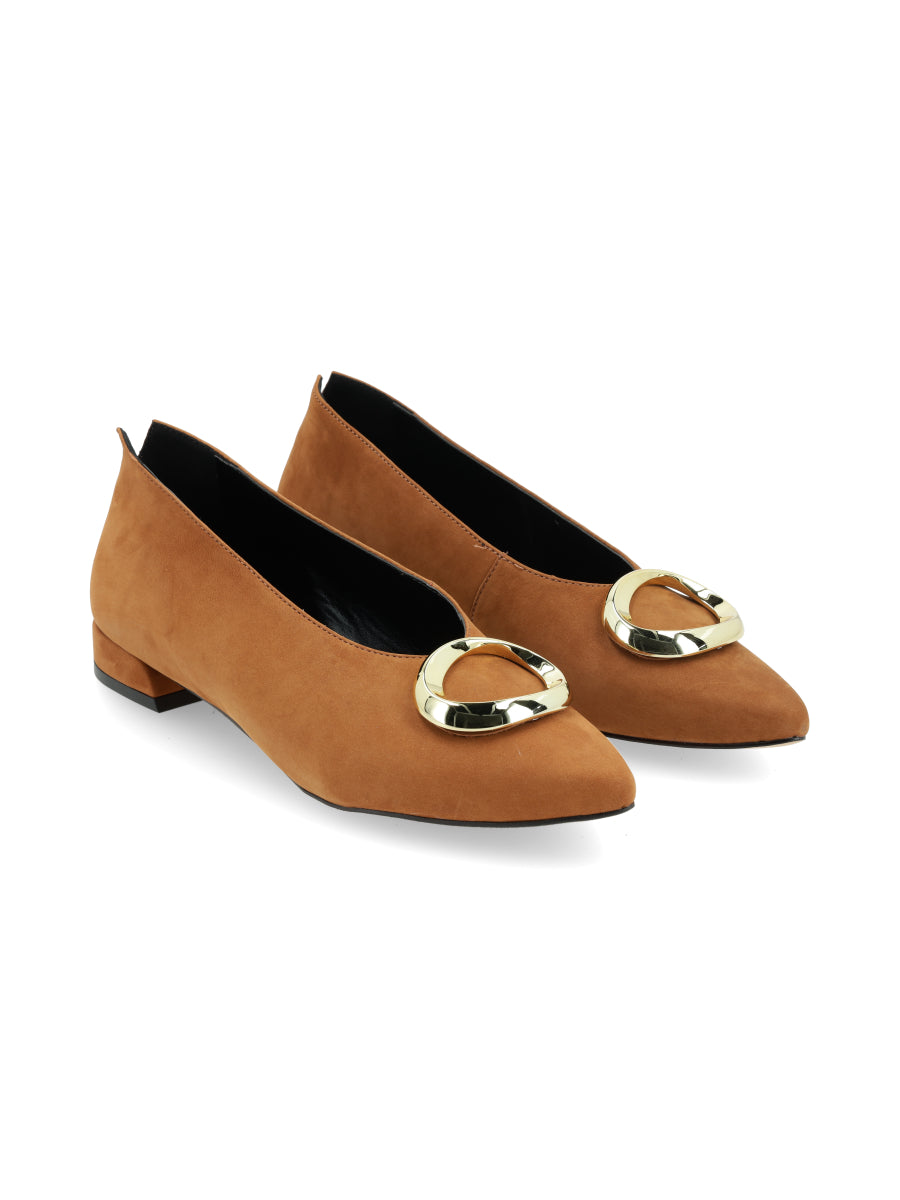 Zapato Iris Camel
