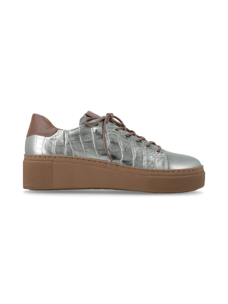 Sneaker Adelaida Plomo Mix