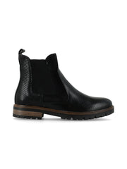 Bota New Frida Reptil Negro
