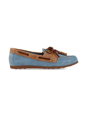 Mocasin Tevere Azul Piedra