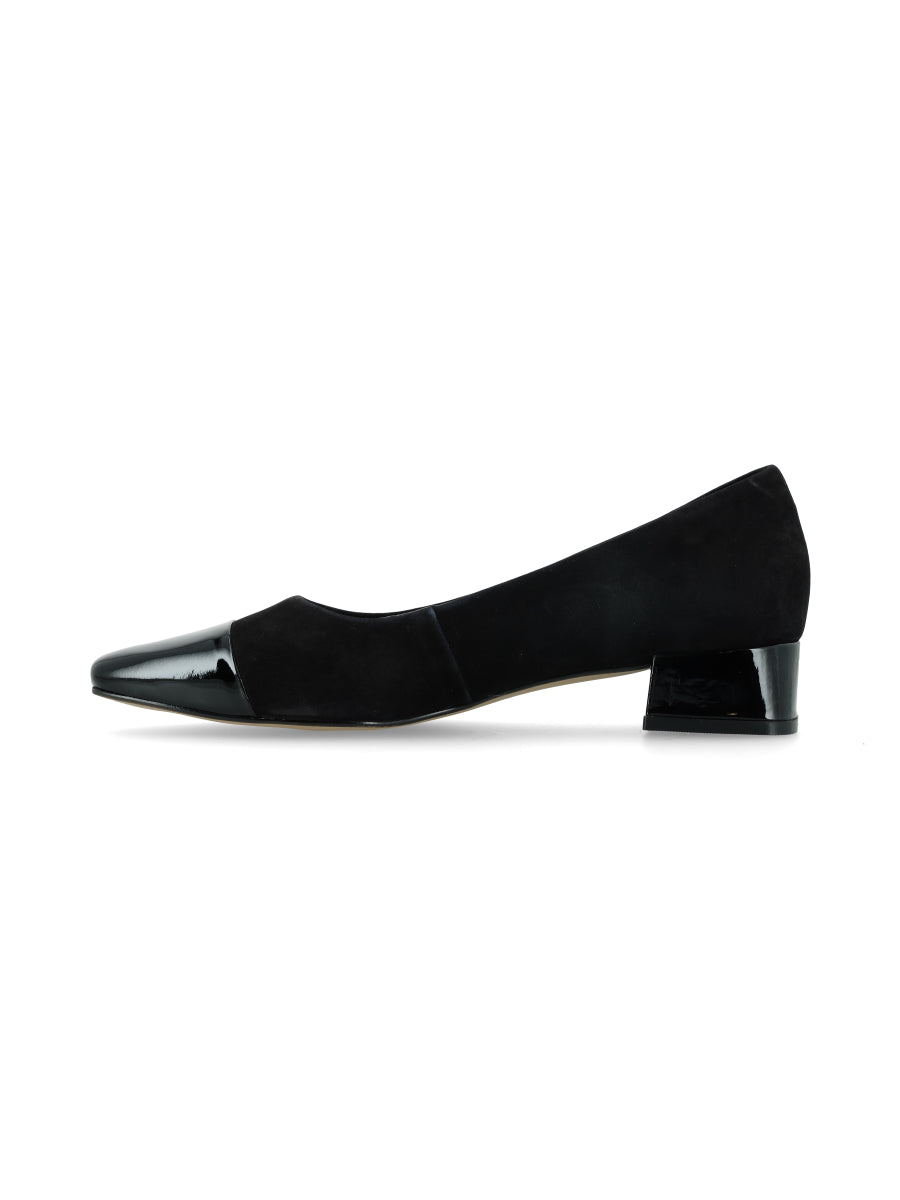 Zapato Quiz Negro Mix