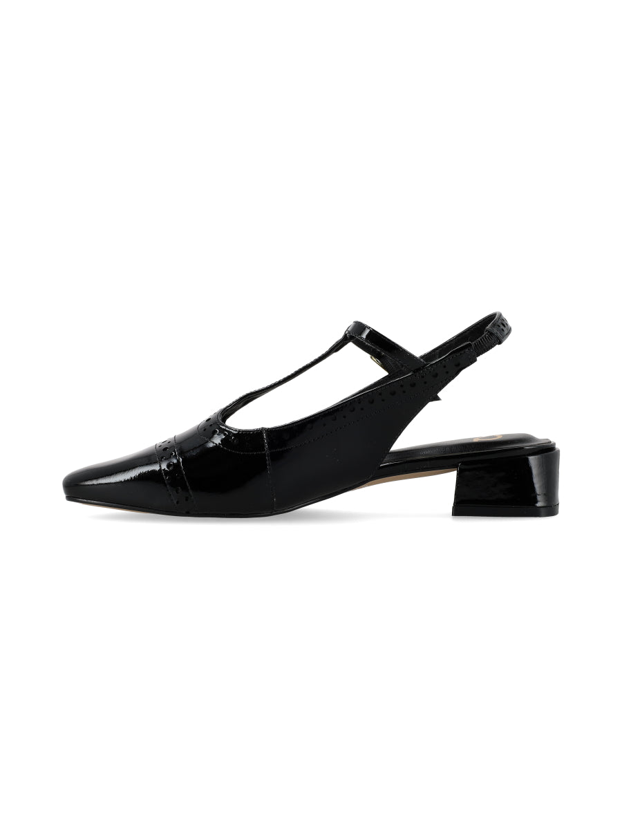 Zapato Rosma Negro Charol
