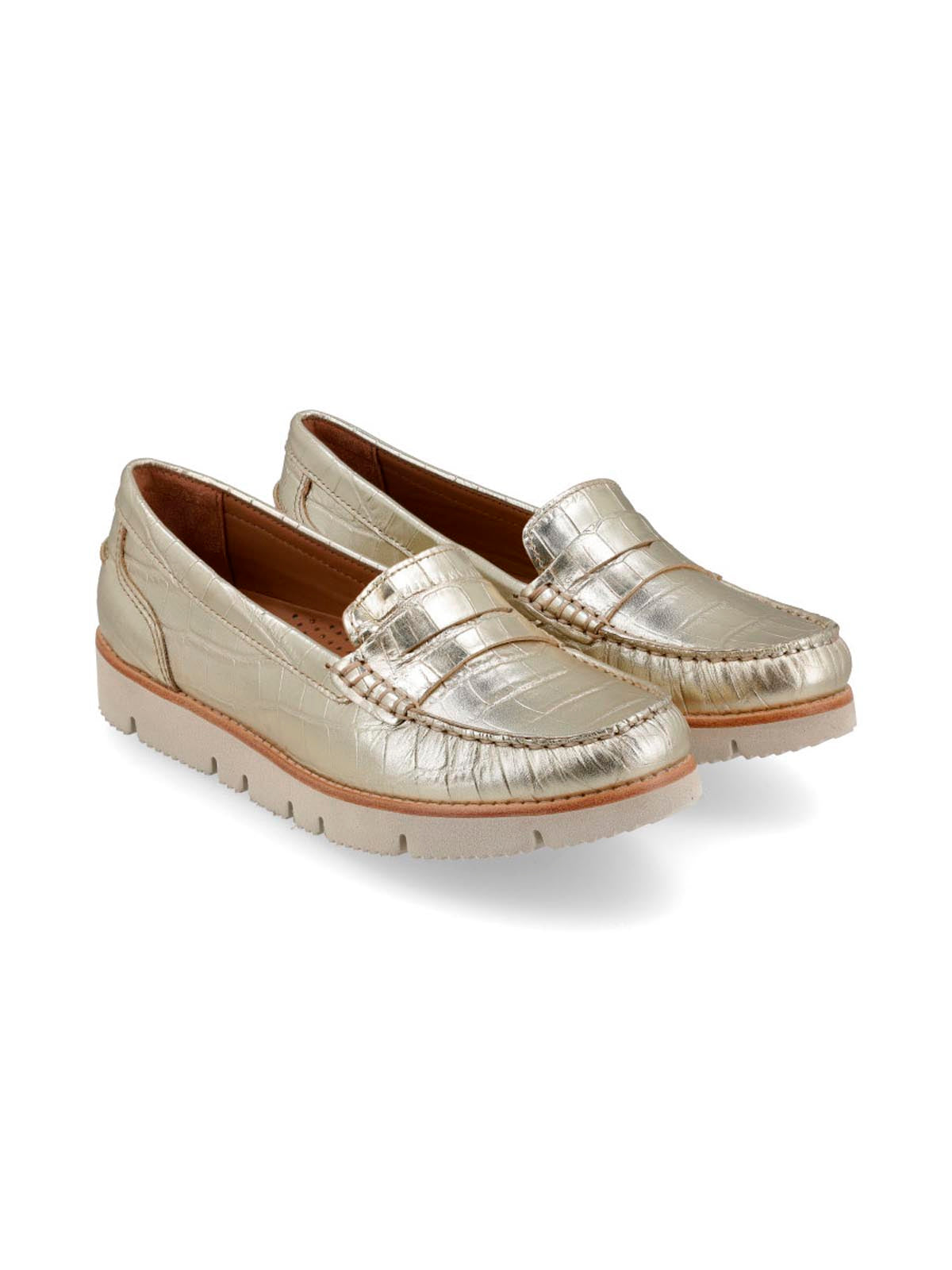 Mocasin Wan Dorado/Croco