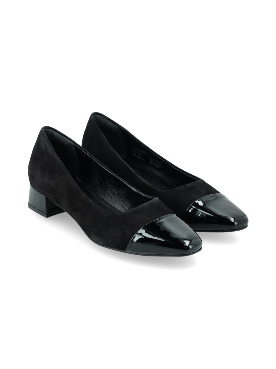 Zapato Quiz Negro Mix