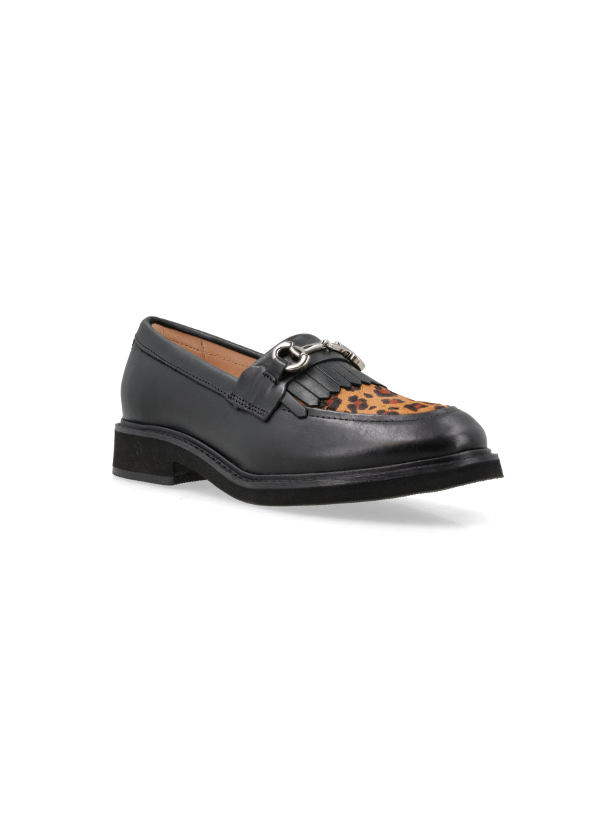Zapato Napoles Negro Mix