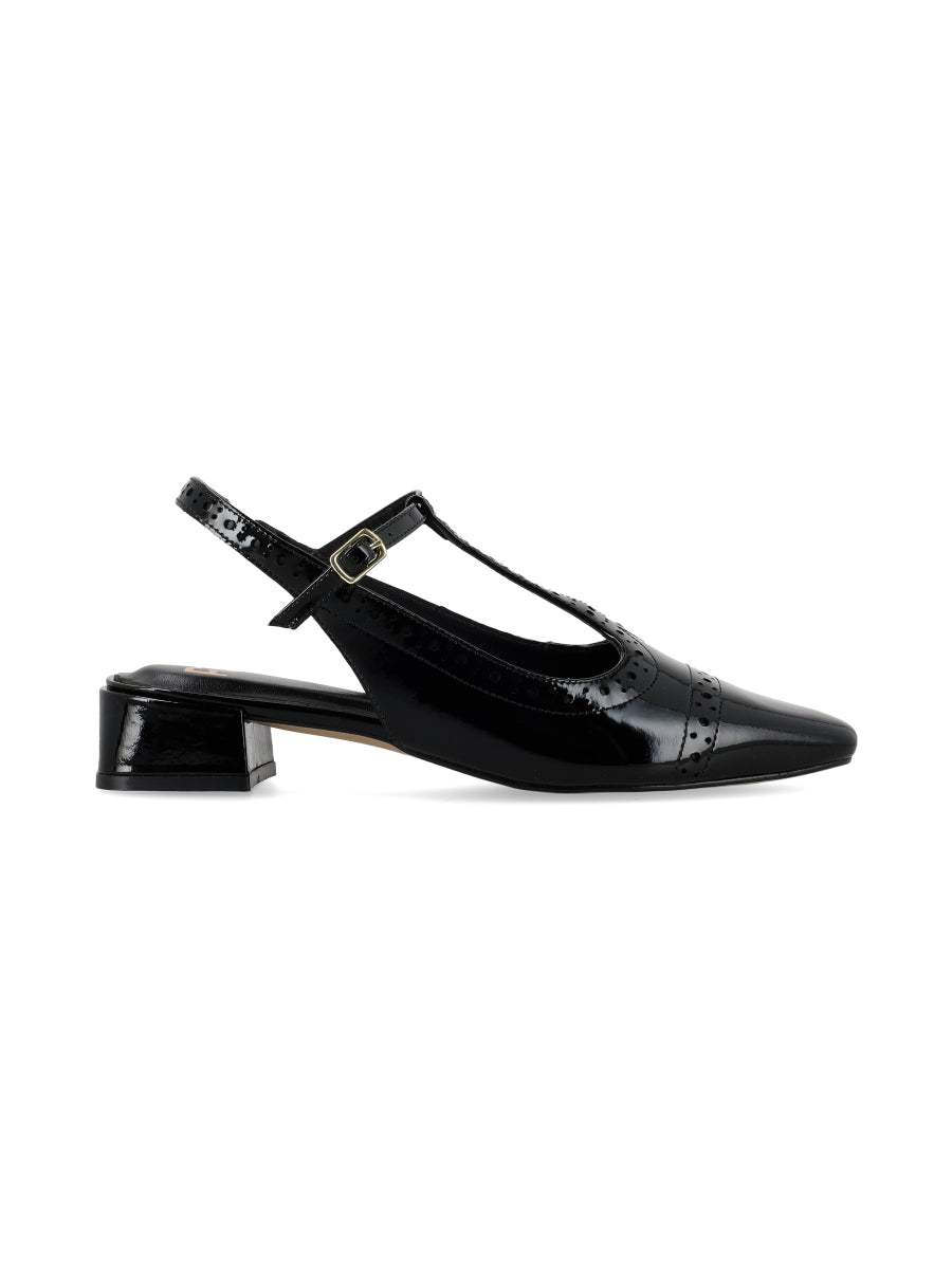 Zapato Rosma Negro Charol