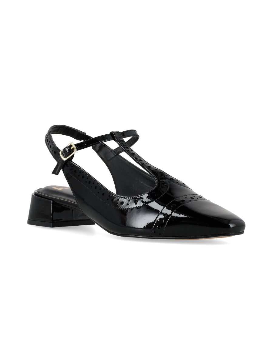 Zapato Rosma Negro Charol
