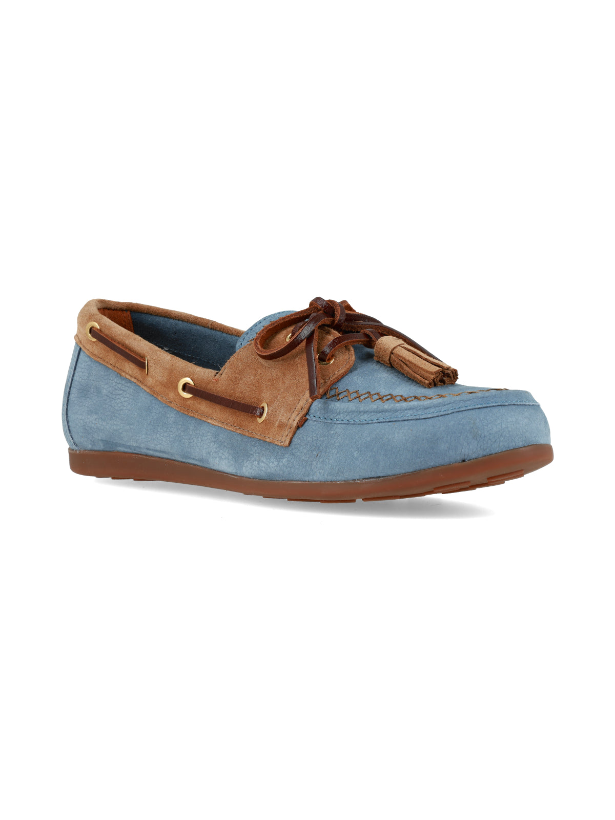 Mocasin Tevere Azul Piedra