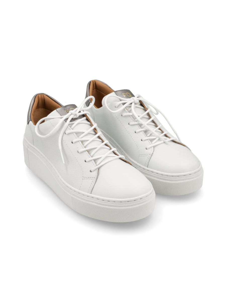 Sneaker Adelaida Blanco/Plomo