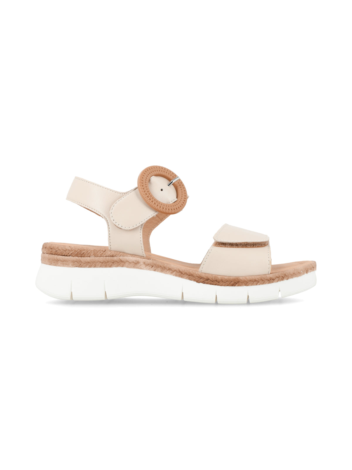 Sandalia Fina Crema