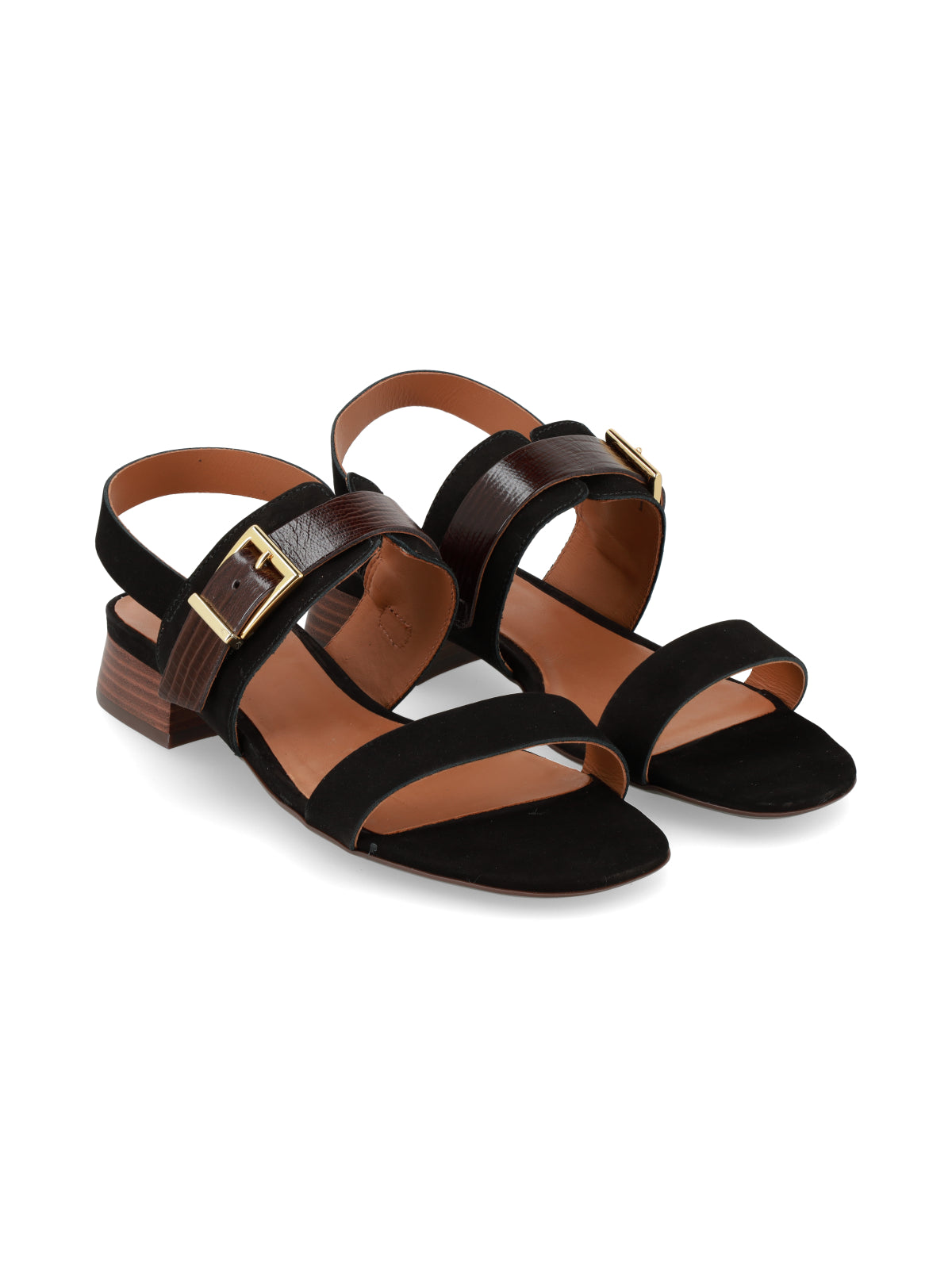 Sandalia Nicoletta Negro Mix