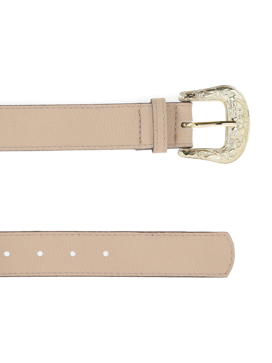 Cinturon Fila Beige