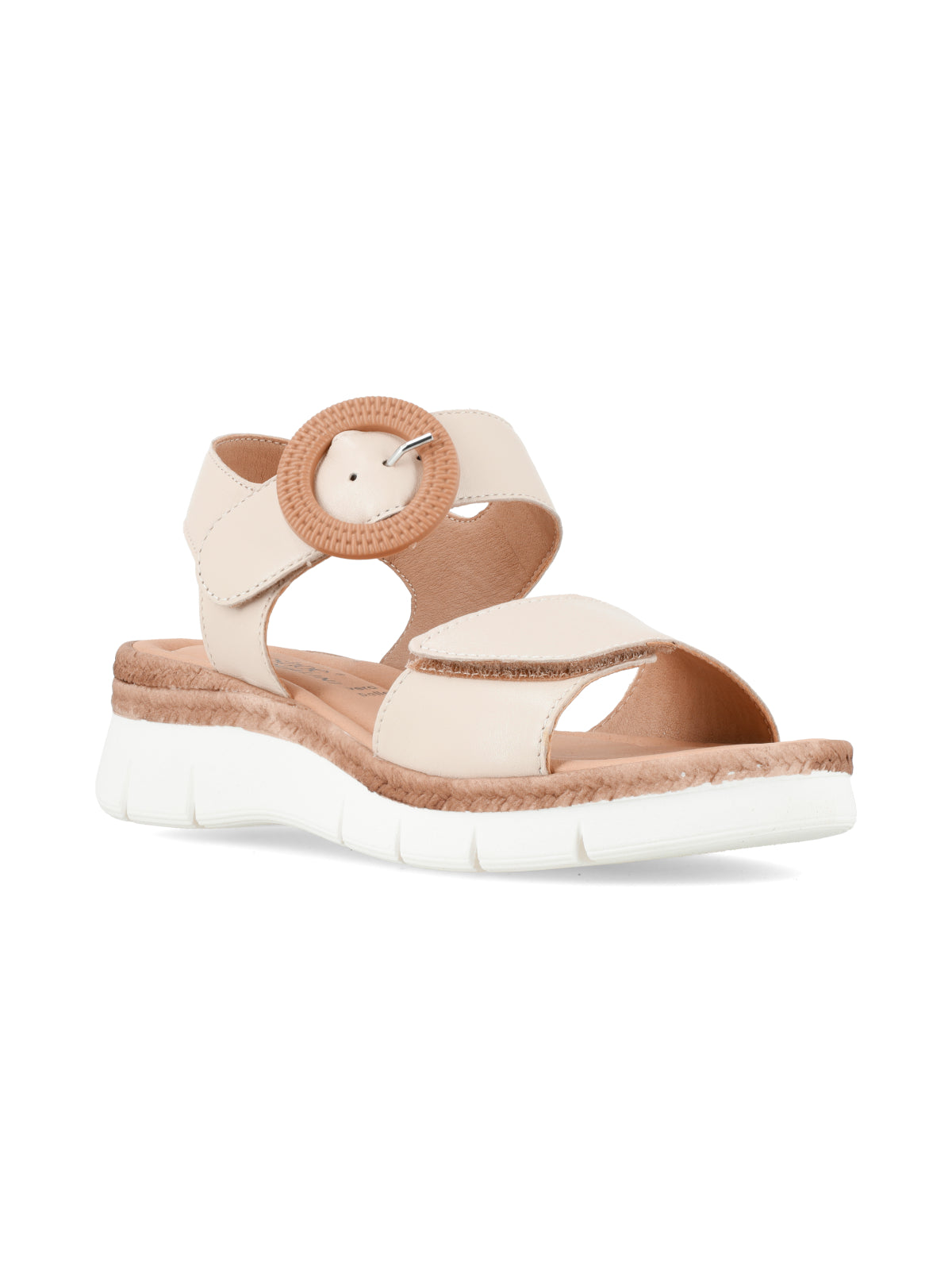 Sandalia Fina Crema