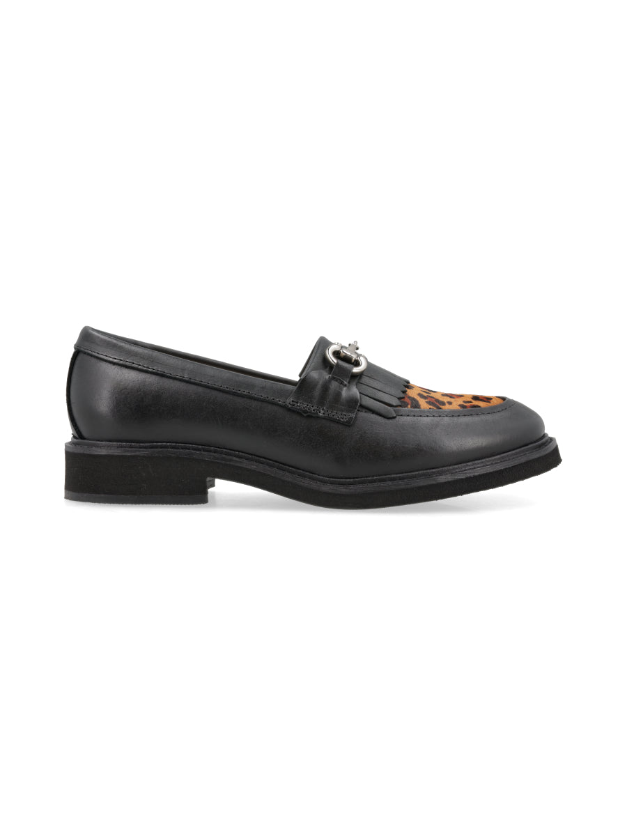 Zapato Napoles Negro Mix