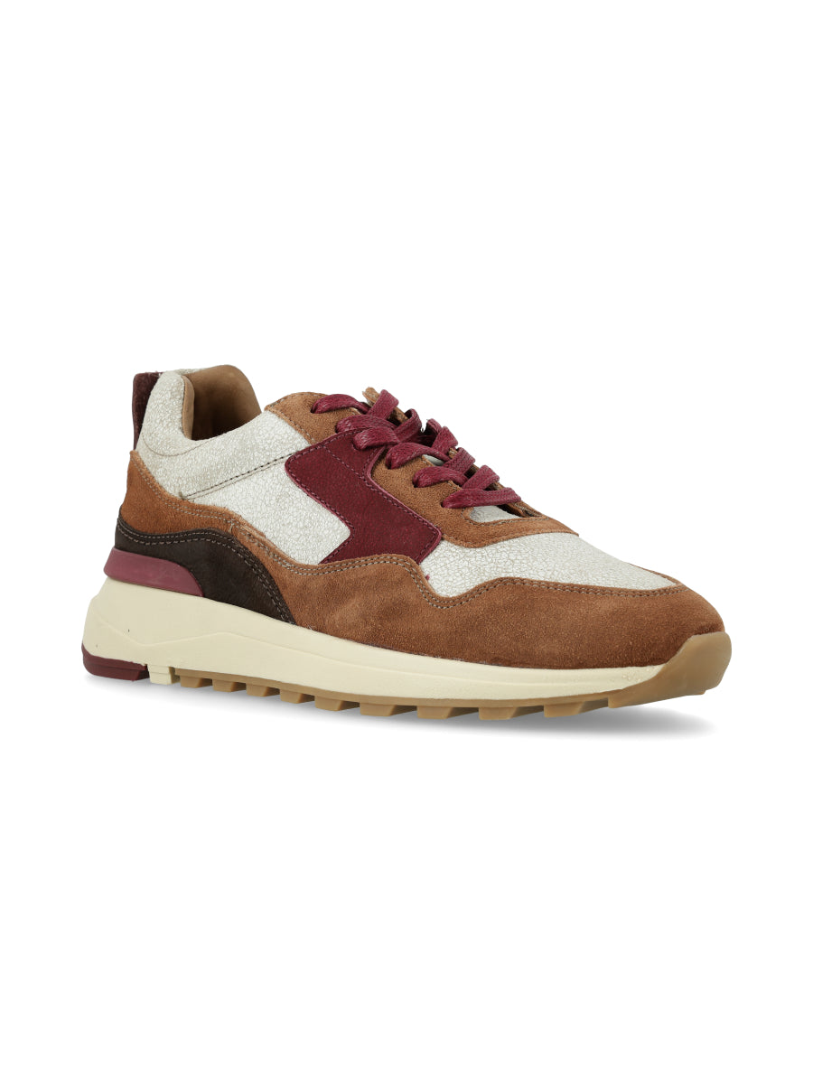 Sneaker Zaffo Bordeaux Mix