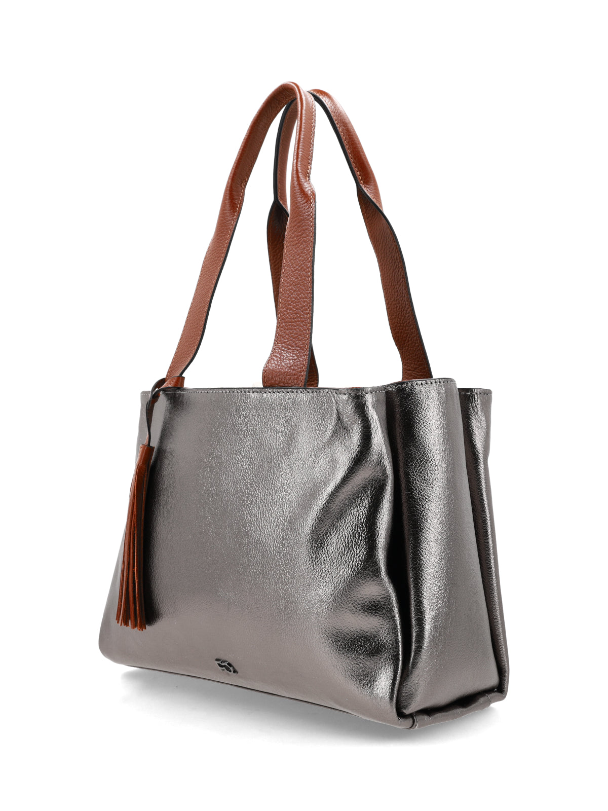 Cartera Mahia Plomo