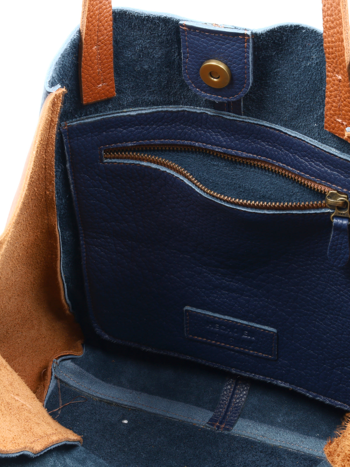Cartera Tina Azul Marino