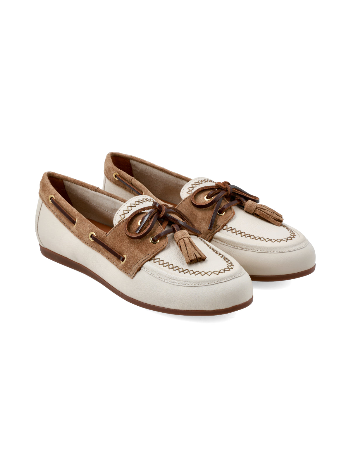 Mocasin Tevere Crema