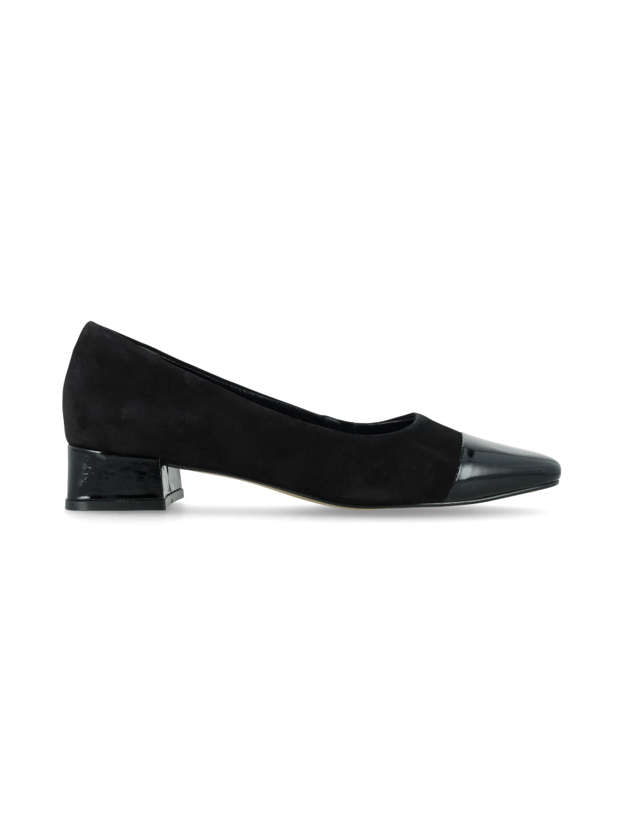 Zapato Quiz Negro Mix