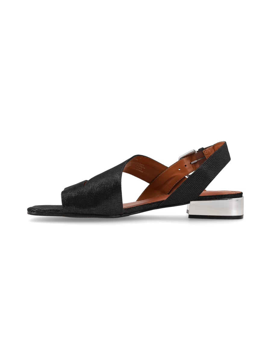 Sandalia New Tess Negro Glow