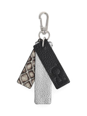 Llavero Tri Croco Plata