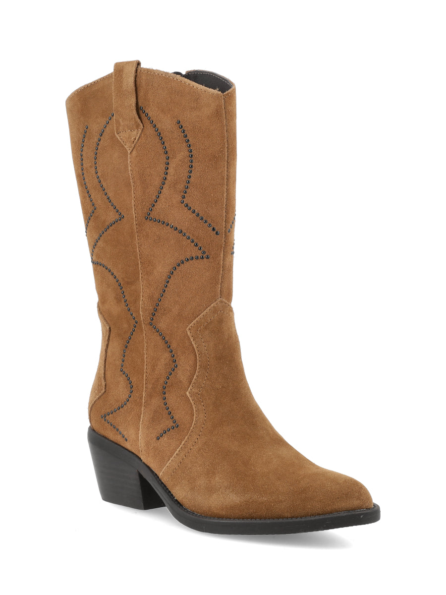 Bota Milena Cognac
