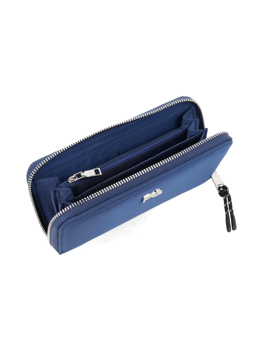 Billetera Clever Azul Marino