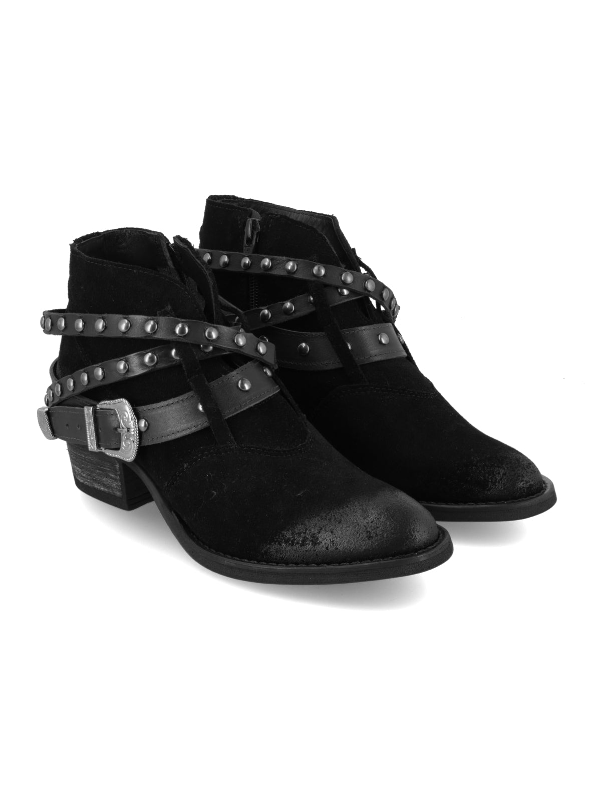 Botin Trama Negro