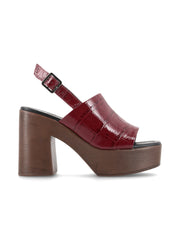 Sandalia Adige Burgundy