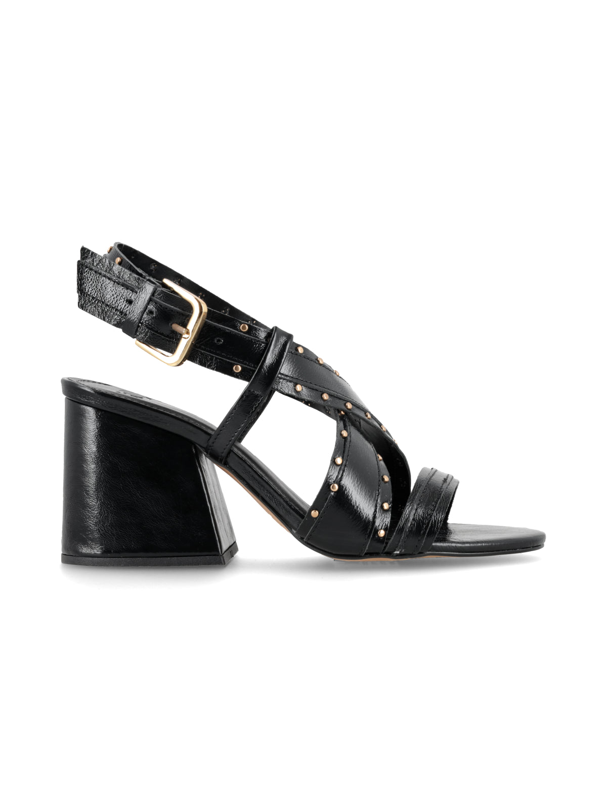 Sandalia Piave Negro Charol