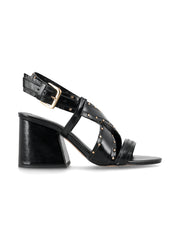 Sandalia Piave Negro Charol