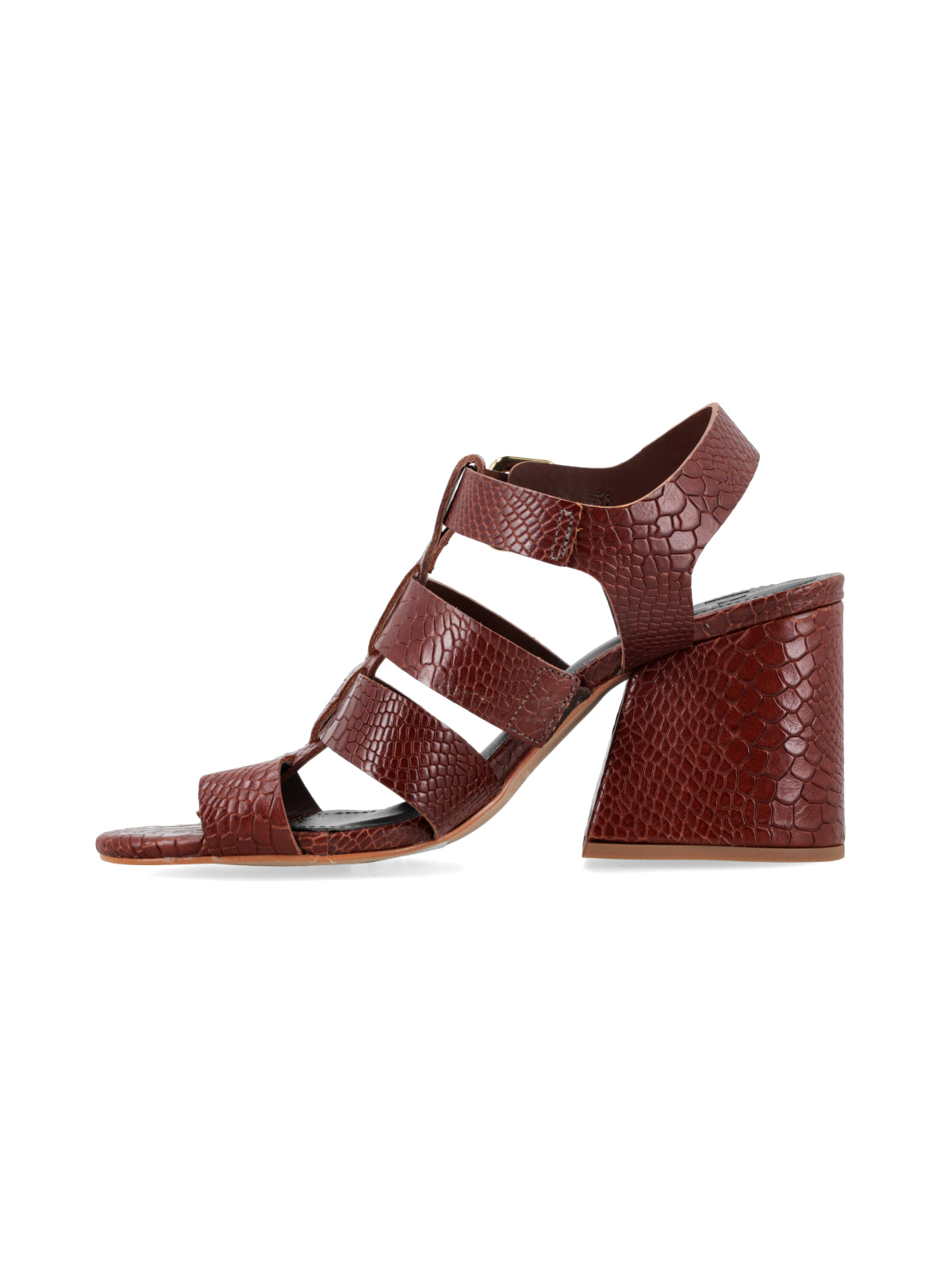 Sandalia Formosa Chocolate Croco