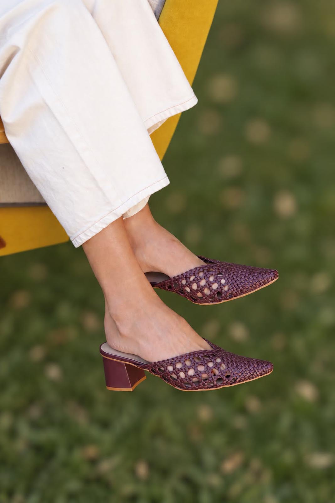 Sandalia Fiamma Burgundy